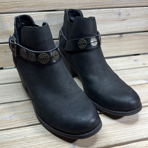 Roxy Piper Pull-On Booties Size 9.5 - Picture 3 of 12